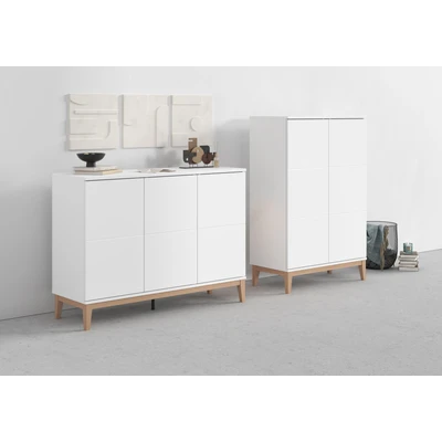 Abbildung von andas Sideboard »Maryd« 1 Stk. tlg. Kommode, Untergestell in Holzoptik, Breite 120 cm