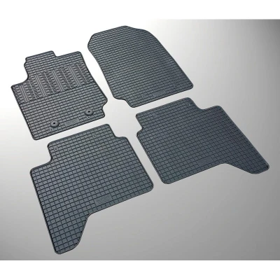 Abbildung von AutoStyle CK RFO01 Fußmattensatz Vollgummi vorne und hinten 4 schwarz FORD: Ranger Mk3