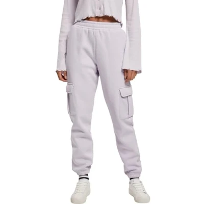 Abbildung von Urban Classics HIGH Waits Cargohose, Damen, Größe: Medium, Softlilac