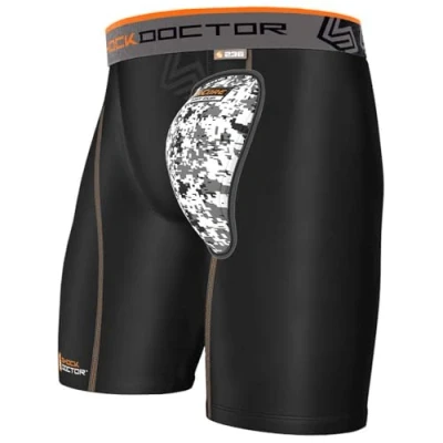 Abbildung von Shock Doctor Herren Aircore Suspensorium, schwarz, XL