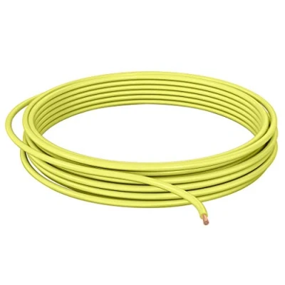 Abbildung von DCSk Fahrzeugleitung 1,00mm² 10m FLRY B asymmetrisch 1.00 mm² KFZ Kabel Litze Gelb 1 00mm2
