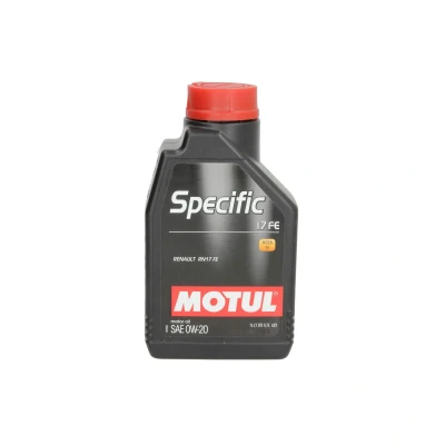 Abbildung von Motul Specific 17 FE 0W 20 1l Motoröl 109949 RENAULT: Megane 4, Talisman Grandtour, Kadjar, HYUNDAI: Tucson, i40 Estate, i30 III Estate