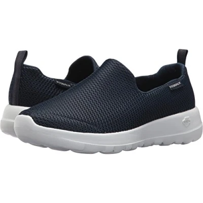 Abbildung von Skechers Damen Go Walk Joy Sneaker, Navy White Nvw, 35 EU