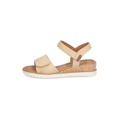 Abbildung von Tamaris Damen Klassische Ballerinas, Frauen Flats,Comfort Lining,TOUCHit Fußbett,Slip ons,klassisch elegant,Ballerinen,TAN,36 EU