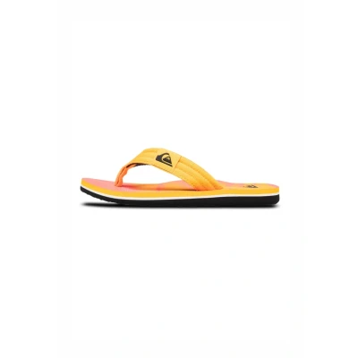 Abbildung von Quiksilver Molokai Layback Zehentrenner für Kinder, Größe: 31, Fiery coral bloomfade Schuhe