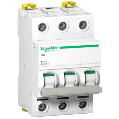 Abbildung von Schneider Electric LASTTRENNSCHALTER ISW 3P 63A, A9S65363