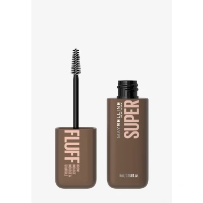 Abbildung von Maybelline New York Superfluff Augenbrauen Mousse 257 Medium Brown, luftiges Make up für flauschige &amp; voluminöse Augenbrauen, 5 ml