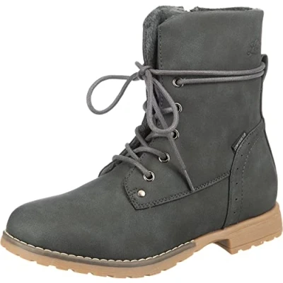 Abbildung von Lico Linea Mädchen Mode Stiefel, Grau, 31 EU