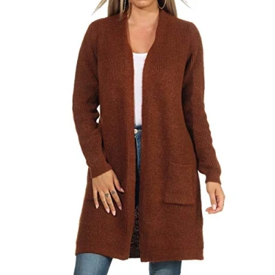 Abbildung von ONLY Onljade LS NOOS Strickjacke, Damen, Größe: Small, Ginger bread