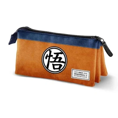 Abbildung von Dragon Ball Symbol Dreifach Federmäppchen, Mehrfarbig, 23 x 11 cm