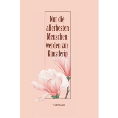 Abbildung von Geschenk für die Beste Künstlerin: A5 Notizbuch als eine Künstlerin /punktiert Geschenke zum GeburtstagWeihnachtsgeschenk Kollegin