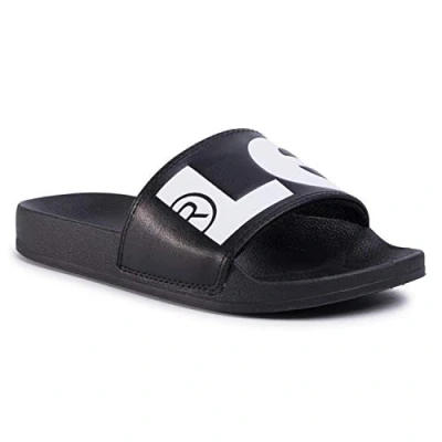 Abbildung von Levi&#039;s JUNE Pantolette flach, Damen, Größe: 38, Regular black Schuhe