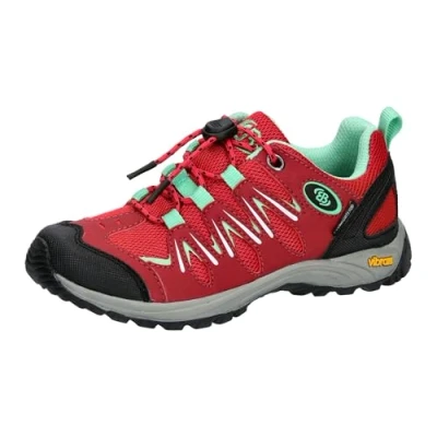 Abbildung von Brütting Expedition Kids Traillaufschuhe, pink/mintgrün/weiß, 26 EU