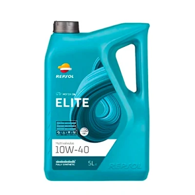 Abbildung von Repsol Elite Multiválvulas 10W 40 5l Motoröl RPP0064MFB AUDI: A5 B8 Coupe, Q3, A4 Avant, VOLKSWAGEN: Golf 4, 5, 7