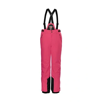 Abbildung von killtec Mädchen Funktionshose/Skihose mit abzippbaren Latz, Schneefang und Kantenschutz KSW 77 GRLS SKI PNTS, neon pink, 140, 37258 000