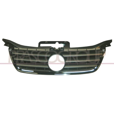Abbildung von BLIC 6502 07 9545990P Kühlergrill vorne chrom, schwarz VOLKSWAGEN: Touran I, Caddy 3