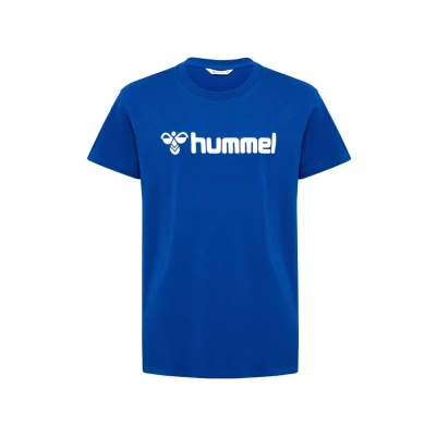 Abbildung von Hummel LOGO KIDS Unisex Tshirt print für Kinder, Größe: 140, True blue