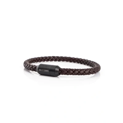 Abbildung von Akitsune Silva Armband, Herren, Größe: 18cm, Black brown