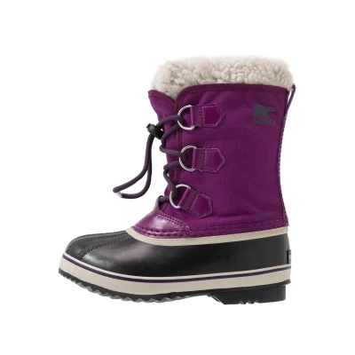 Abbildung von Sorel Youth YOOT PAC Snowboot/Winterstiefel für Kinder, Größe: 36, Wild iris/dark plum Schuhe