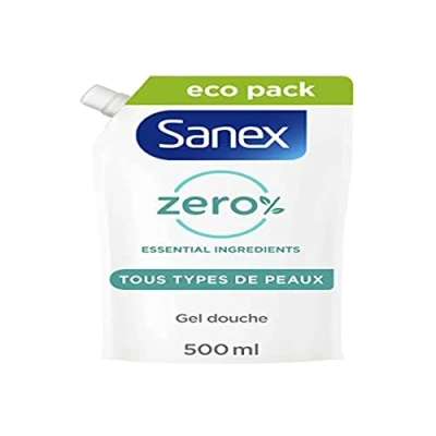 Abbildung von SANEX Feuchtigkeitsspendendes Duschgel Null% alle Hauttypen Eco Nachfüllpack 500 ml