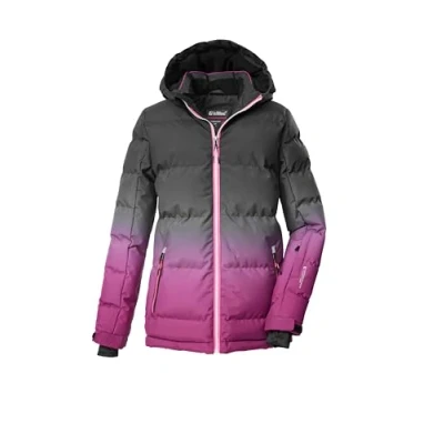 Abbildung von Killtec Skijacke »KSW 330 GRLS SKI QLTD JCKT«, Wasserabweisende Winterjacke, atmungsaktiv, verstellbare Kapuze