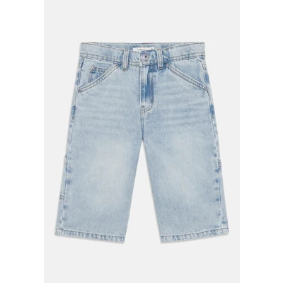Abbildung von Name it Nkmryan Bermuda Jeans Shorts für Kinder, Größe: 128, Light blue denim