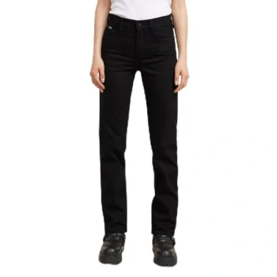 Abbildung von G Star RAW Women&#039;s Strace Straight Jeans, Schwarz (Pitch Black D23951 B479 A810), 33W x 32L