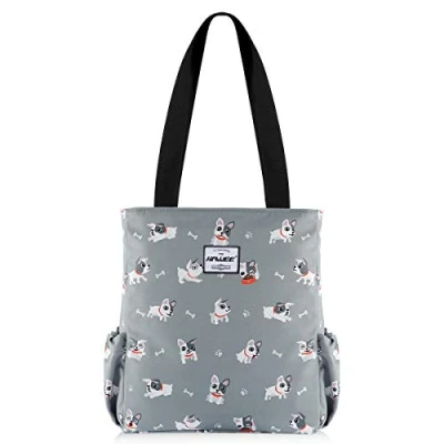 Abbildung von HAWEE Mode Damen Handtasche mit Reißverschluss Casual Frauen Schultertasche Umhängetasche Groß Einkaufstasche Wasserdicht Henkeltasche für Reise Arbeit Schule Tägliches Leben Gym Strand