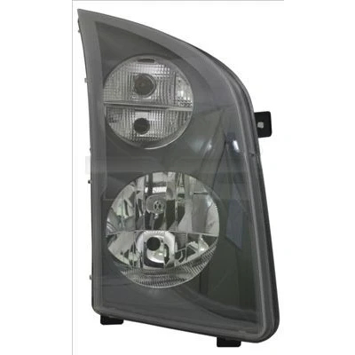 Abbildung von TYC 20 12351 15 2 Scheinwerfer rechts H7/H7, W21/5W mit Tagfahrlicht für Rechtsverkehr Elektromotor VOLKSWAGEN: Crafter 30 50 Van