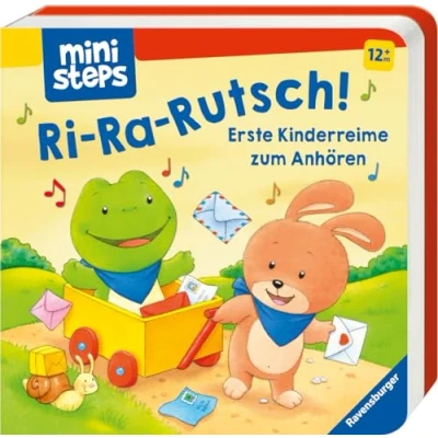 Abbildung von ministeps: Ri ra rutsch! Erste Kinderreime zum Anhören: Ab 12 Monaten