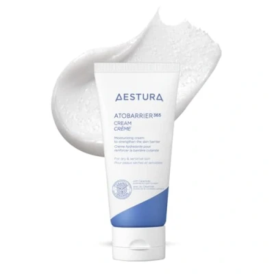 Abbildung von AESTURA ATOBARRIER365 CREAM mit Ceramid Korean skincare 100 Std. Feuchtigkeitspflege Sichtbare Kapsel Gesichtscreme für trockene &amp; empfindliche Haut Dermatologisch getestet 80mL
