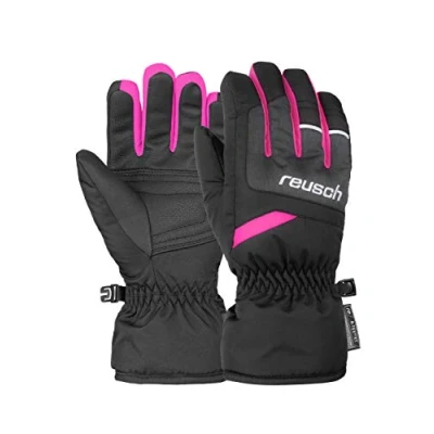 Abbildung von Reusch Kinder Bennet R Tex Xt Handschuhe, Black/Black Melange/pink glo, 6