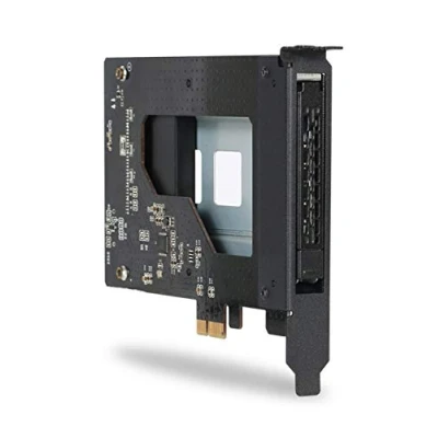 Abbildung von ICY DOCK SATA Hot Swap Wechselrahmen Adapterkarte für PCIe 2.0 x1 Slot mit entnehmbarem Einschub / Tray ToughArmor MB839SP B