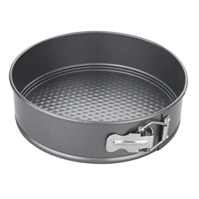 Abbildung von Chef Aid Springform Kuchenform, 23 cm, antihaftend, rund, mit losem Boden zum einfachen Herauslösen, spülmaschinen , kühlschrank und gefrierschrankfest