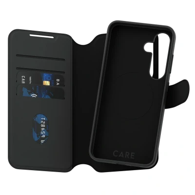 Abbildung von CARE by PanzerGlass Handyhülle »Magnetic QI Tango Two in One Wallet Case für Samsung Galaxy S25 Plus«, Backcover, Schutzhülle, Handyschutzhülle, Case, Schutzcase, stoßfest