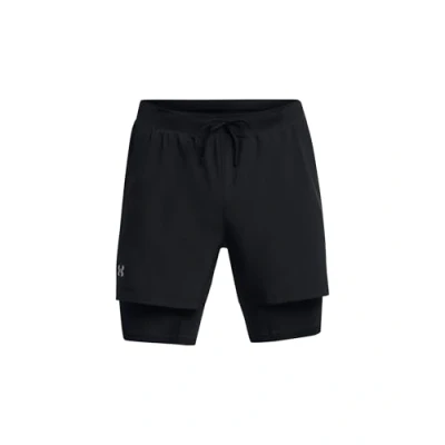 Abbildung von Under Armour Herren UA Launch 5&#039;&#039; 2 in 1 Short, Laufshorts aus leichtem Stretchgewebe, kurze Sporthose mit Innenslip
