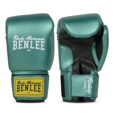 Abbildung von BENLEE Boxhandschuhe aus Kunstleder Rodney 12 oz, Metallic Green/Black