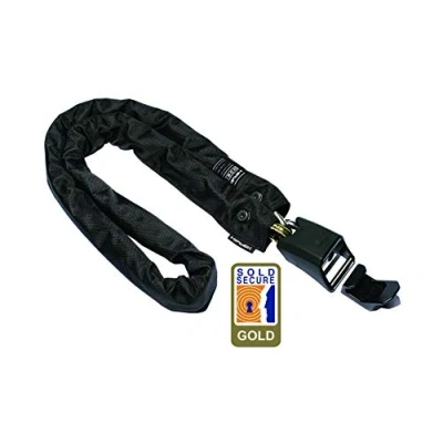 Abbildung von Hiplok HOME GOLD, Kettenschloss, Unisex, ALL BLACK, 150 cm Schließumfang