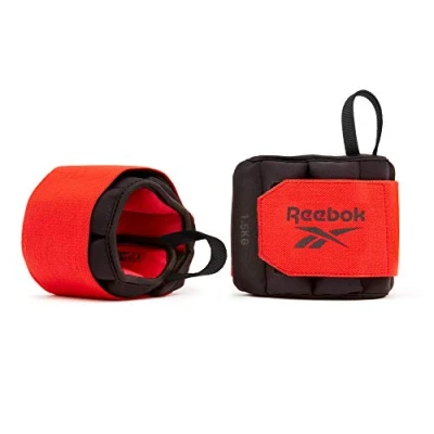 Abbildung von Reebok Unisex Adult Flexlock Handgelenkgewichte, Schwarz, 1.5 kg