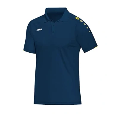 Abbildung von JAKO Fussball Teamsport Textil Classico Poloshirt, Herren, Größe: XXL, Blaugelb
