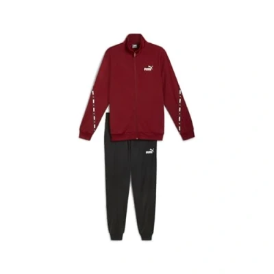 Abbildung von Puma TAPE SUIT Trainingsanzug, Herren, Größe: Small, Intense red