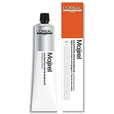 Abbildung von L&#039;Oréal Professionnel Majirel Permanente Färbung 50 ml 7.43 Mittelblond Kupfer Gold