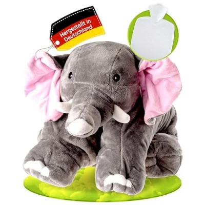 Abbildung von Hugo Frosch Wärmflasche Klassik 1,8 l Kuschelkissen Elefant