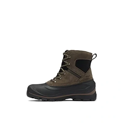 Abbildung von Sorel Buxton LACE WP Snowboot/Winterstiefel Black, Herren, Größe: 41, Black Leder und textil