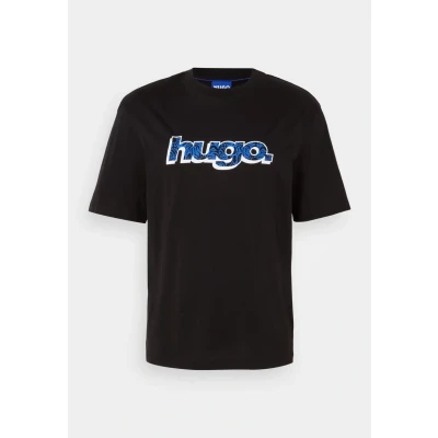 Abbildung von HUGO Nugibol Tshirt print, Herren, Größe: Small, Black