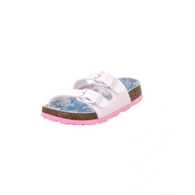 Abbildung von Superfit Fussbettpantoffel 1 800111 Hausschuh, Weiss/Mehrfarbig 1140, 31 EU