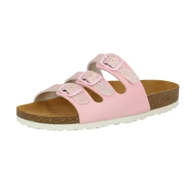 Abbildung von Lico Mädchen Bioline Free Kids Pantoletten, Rosa, 31 EU