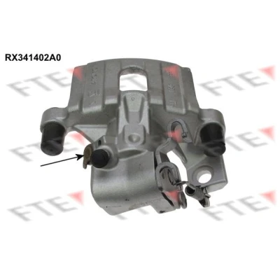 Abbildung von FTE 9290244 Bremssattel grau Aluminium Hinterachse rechts ohne Halter TOYOTA: Yaris II Hatchback, III Hatchback
