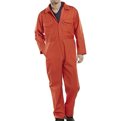 Abbildung von Clickworkwear Blaumann, Orange, Größe 38
