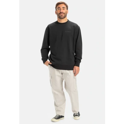 Abbildung von Quiksilver SALT MIT Rundhalsausschnitt Sweatshirt, Herren, Größe: Medium, Black